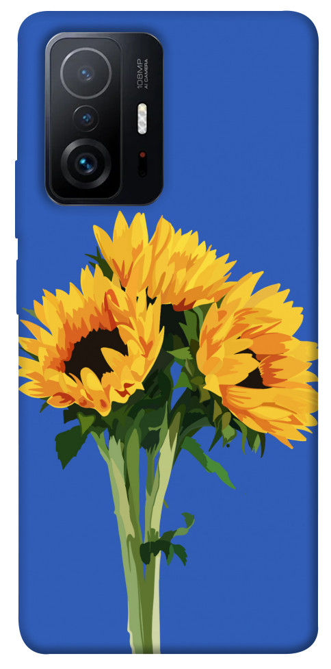 Чехол Bouquet of sunflowers для Xiaomi 11T