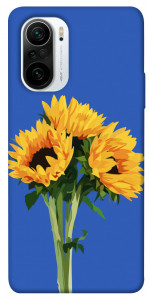 Чехол Bouquet of sunflowers для Xiaomi Poco F3