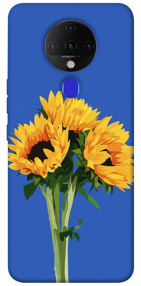 

Чехол Bouquet of sunflowers для TECNO Spark 6 1369034