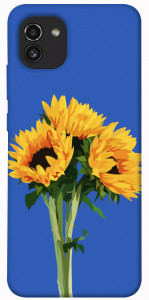 Чехол Bouquet of sunflowers для Galaxy A03