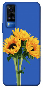 Чехол Bouquet of sunflowers для Vivo Y51a