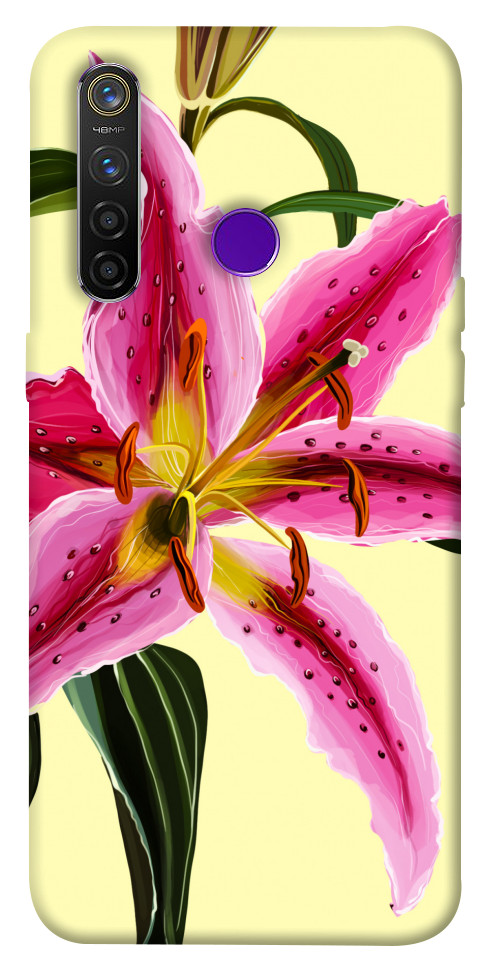 

Чехол Lily flower для Realme 5 Pro 1369404