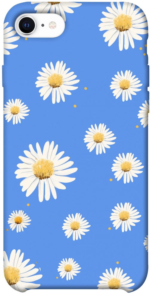 Чехол Chamomile pattern для iPhone SE (2020)