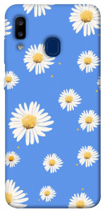 Чохол Chamomile pattern для Galaxy A20 (2019)