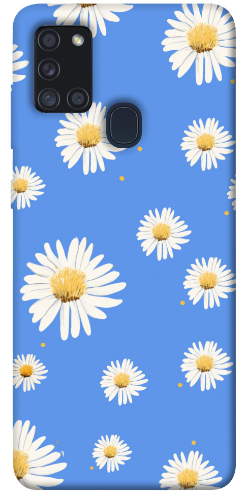 Чехол Chamomile pattern для Galaxy A21s (2020)