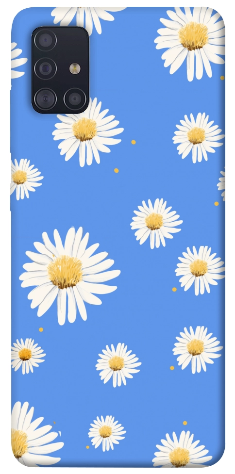 Чехол Chamomile pattern для Galaxy A51 (2020)