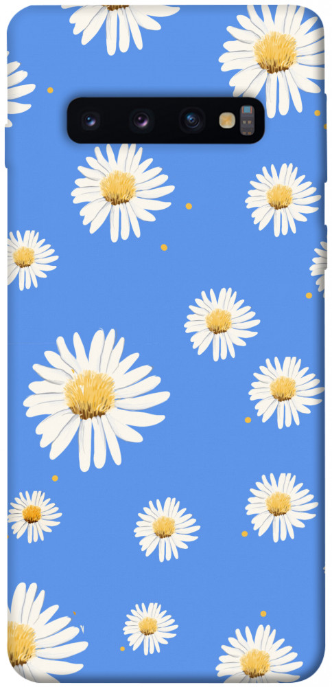 Чохол Chamomile pattern для Galaxy S10 (2019)