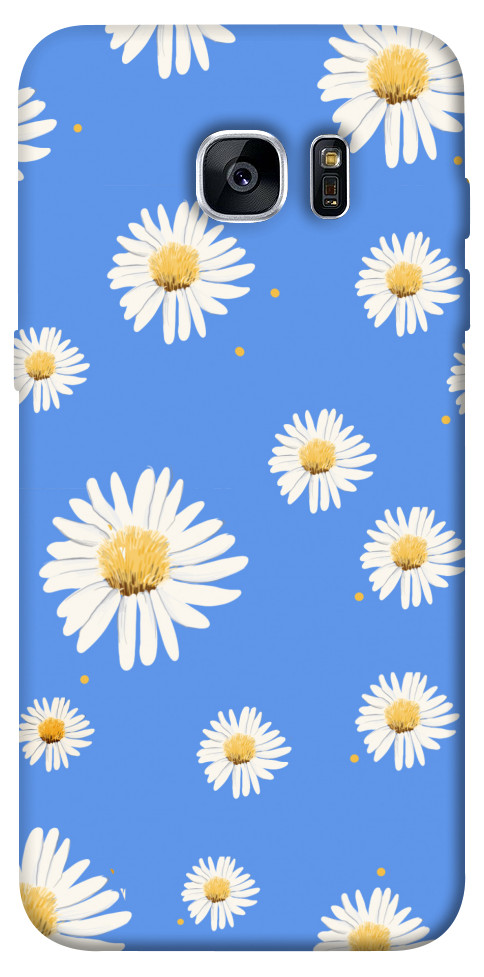 Чохол Chamomile pattern для Galaxy S7 Edge