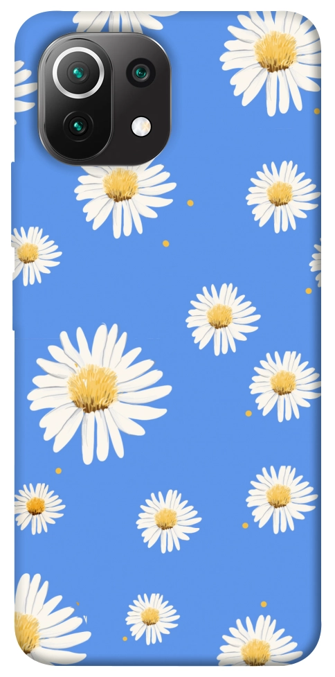 Чехол Chamomile pattern для Xiaomi Mi 11 Lite