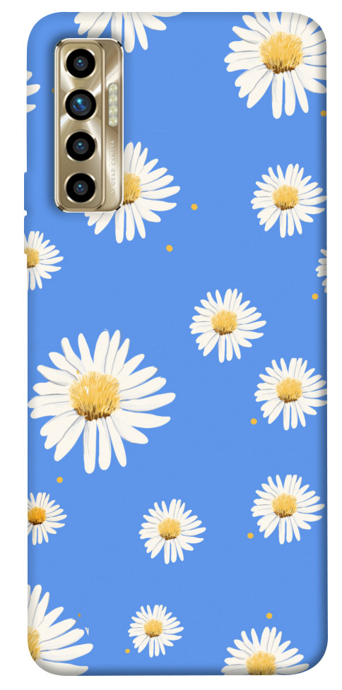 Чохол Chamomile pattern для TECNO Camon 17P