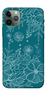 Чехол Botanical illustration для iPhone 11 Pro