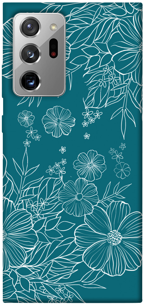 Чехол Botanical illustration для Galaxy Note 20 Ultra