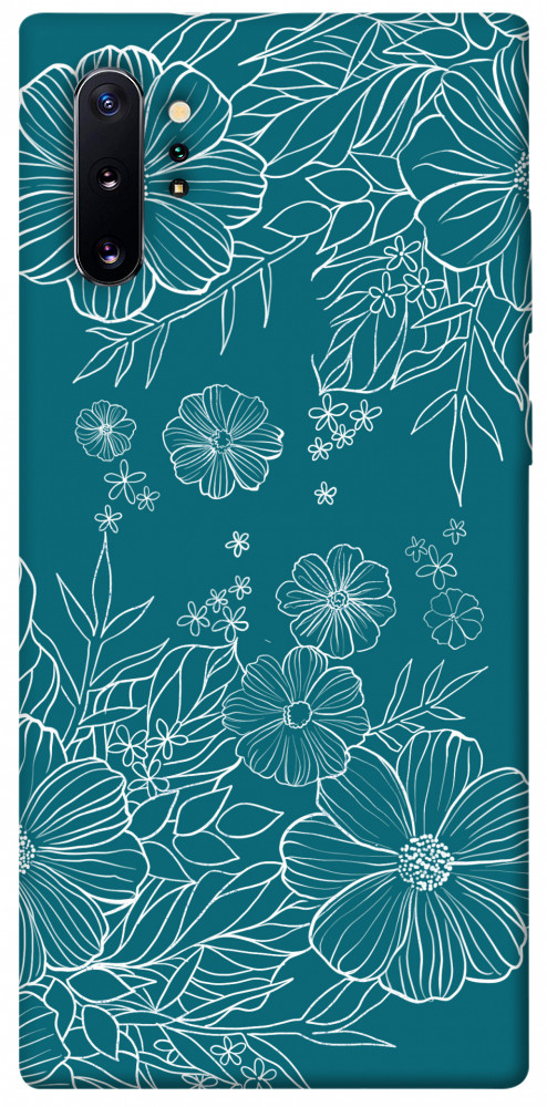 Чехол Botanical illustration для Galaxy Note 10+ (2019)