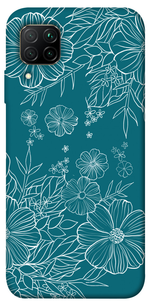 Чохол Botanical illustration для Huawei P40 Lite