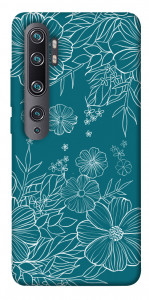 Чехол Botanical illustration для Xiaomi Mi Note 10 Pro