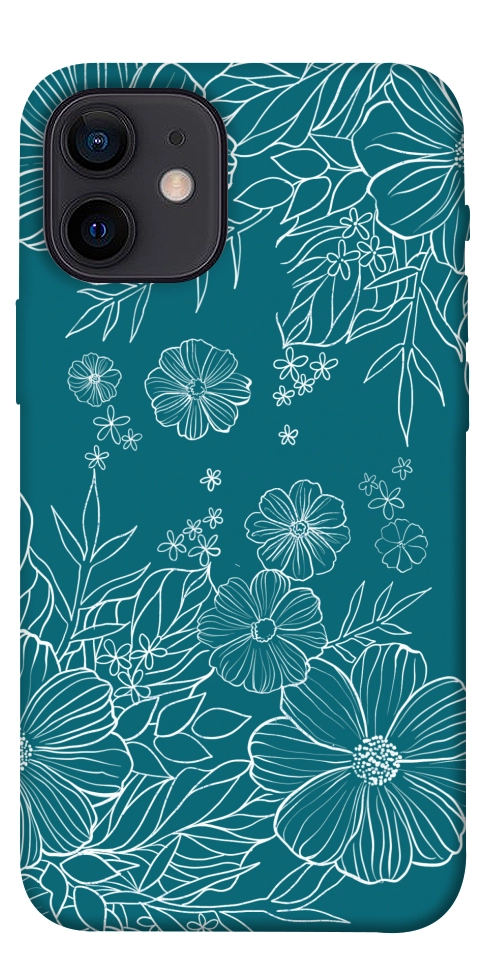 Чохол Botanical illustration для iPhone 12 mini