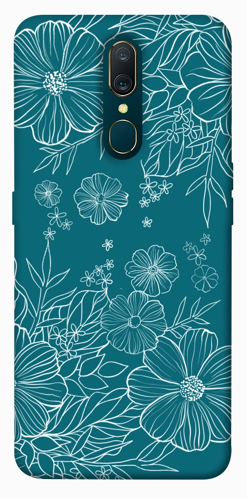 Чохол Botanical illustration для OPPO A9