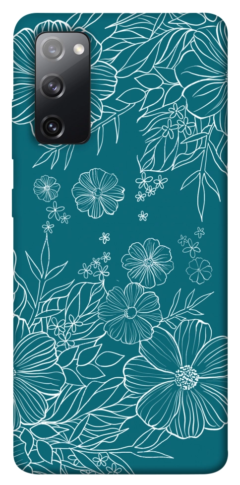 Чехол Botanical illustration для Galaxy S20 FE