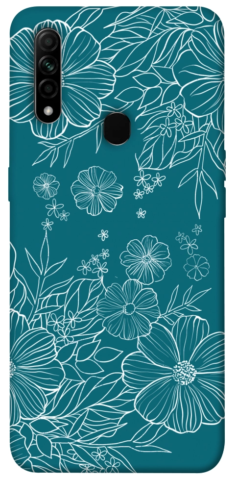 Чехол Botanical illustration для Oppo A31