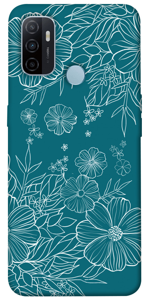 

Чехол Botanical illustration для Oppo A53 1369897