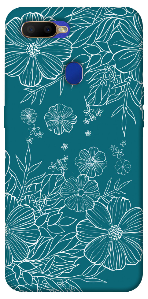 Чехол Botanical illustration для Oppo A5s