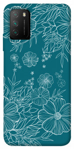 Чехол Botanical illustration для Xiaomi Poco M3