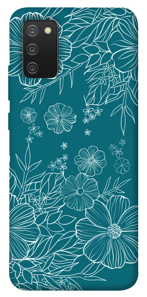 Чохол Botanical illustration для Galaxy A02s