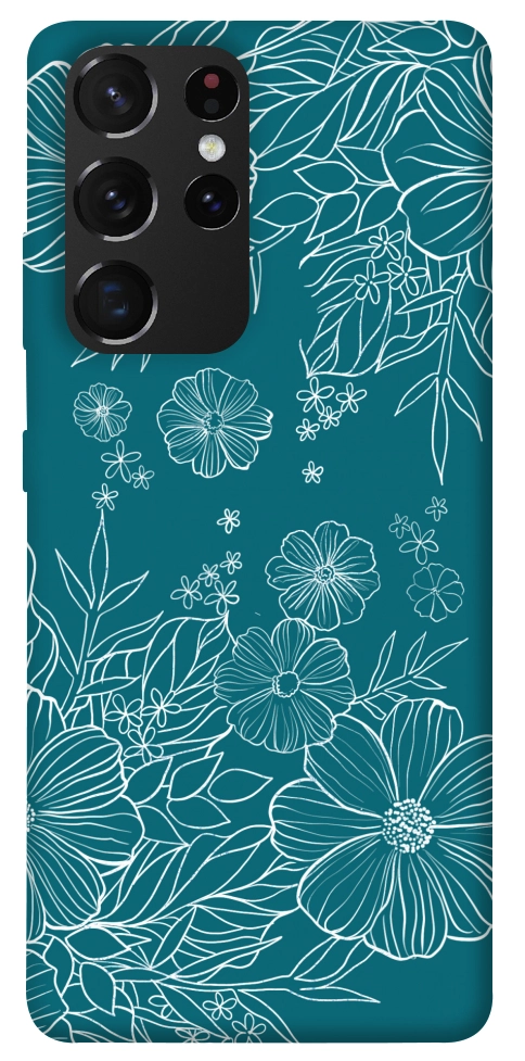 Чехол Botanical illustration для Galaxy S21 Ultra