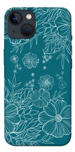Чехол Botanical illustration для iPhone 13