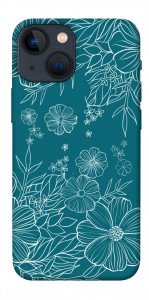 Чехол Botanical illustration для iPhone 13 mini