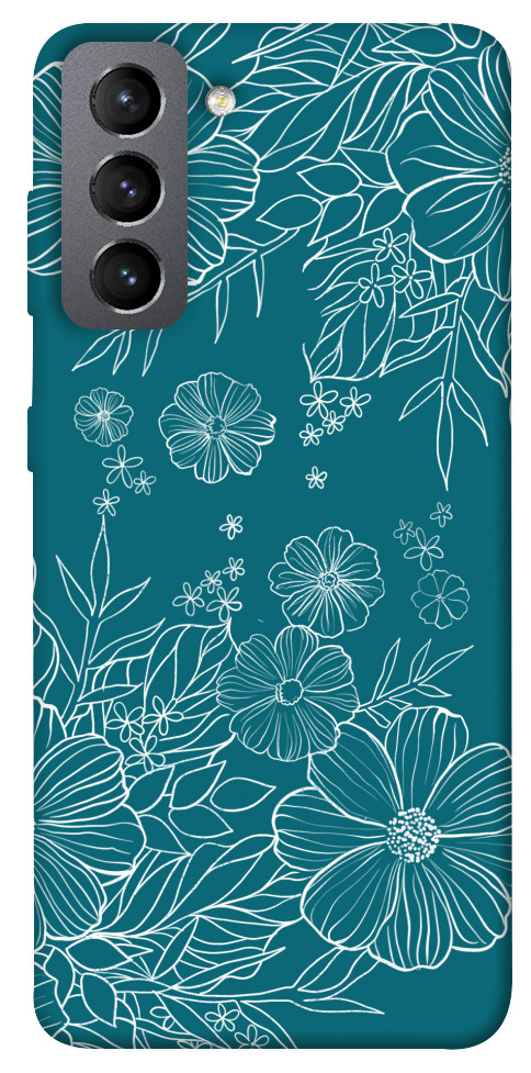 Чехол Botanical illustration для Galaxy S21 FE