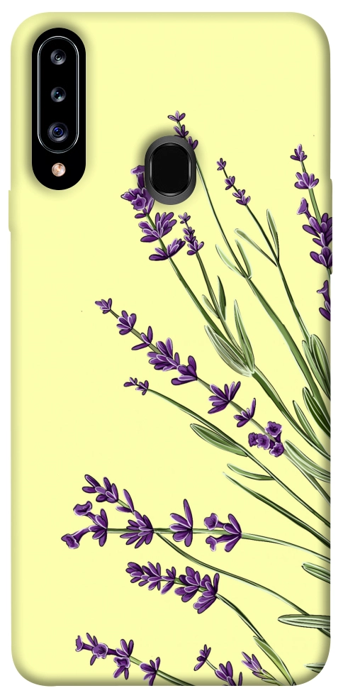 Чехол Lavender art для Galaxy A20s (2019)