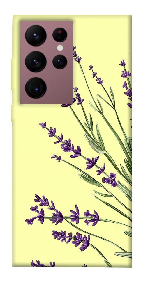 Чохол Lavender art для Galaxy S22 Ultra