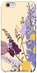 Чехол Flowers art для iPhone 6