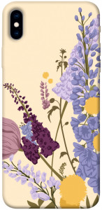 Чехол Flowers art для iPhone XS Max