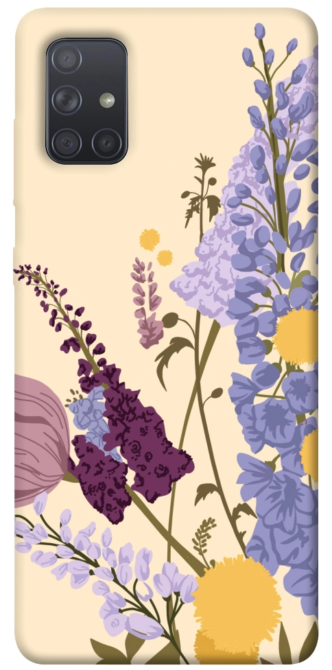 Чехол Flowers art для Galaxy A71 (2020)