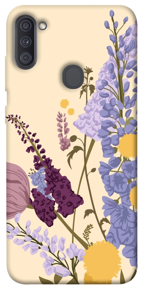 Чехол Flowers art для Galaxy A11 (2020)