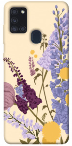 Чехол Flowers art для Galaxy A21s (2020)