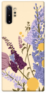 Чехол Flowers art для Galaxy Note 10+ (2019)