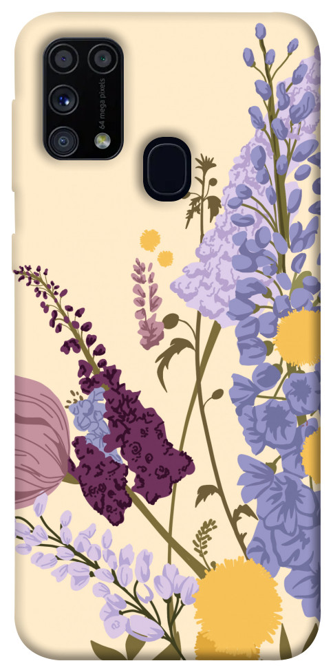 Чохол Flowers art для Galaxy M31 (2020)