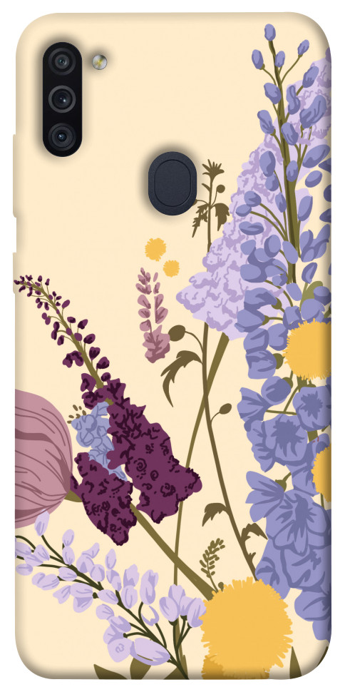 Чехол Flowers art для Galaxy M11 (2020)