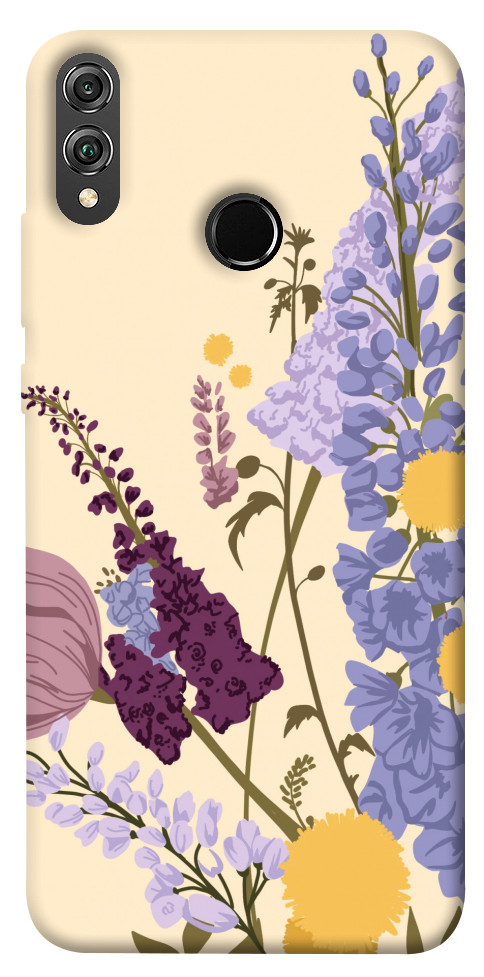 Чохол Flowers art для Huawei Honor 8X