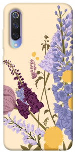 Чохол Flowers art для Xiaomi Mi 9