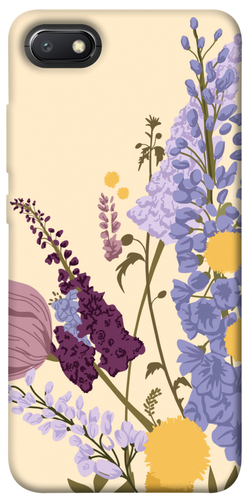 Чехол Flowers art для Xiaomi Redmi 6A