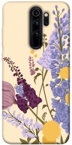 Чехол Flowers art для Xiaomi Redmi Note 8 Pro