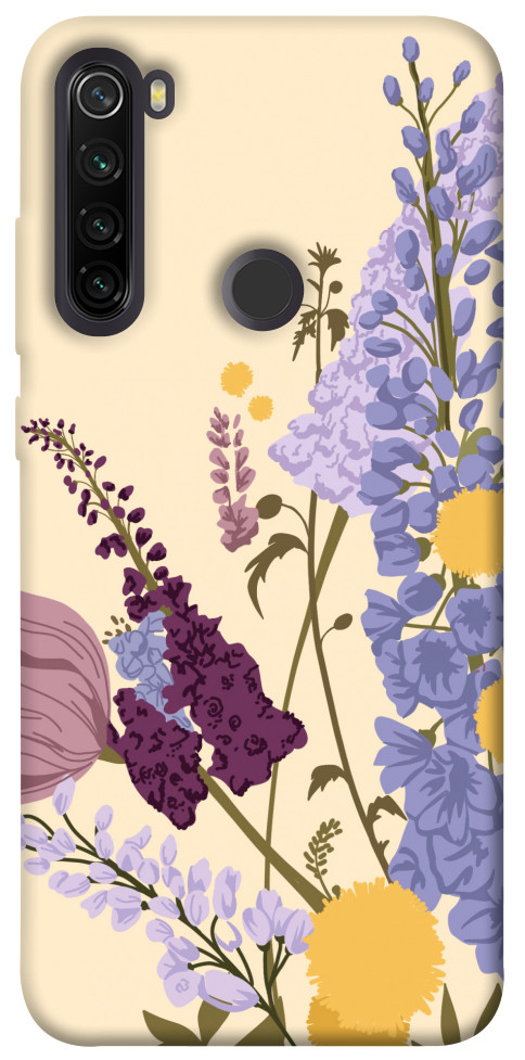 Чохол Flowers art для Xiaomi Redmi Note 8T