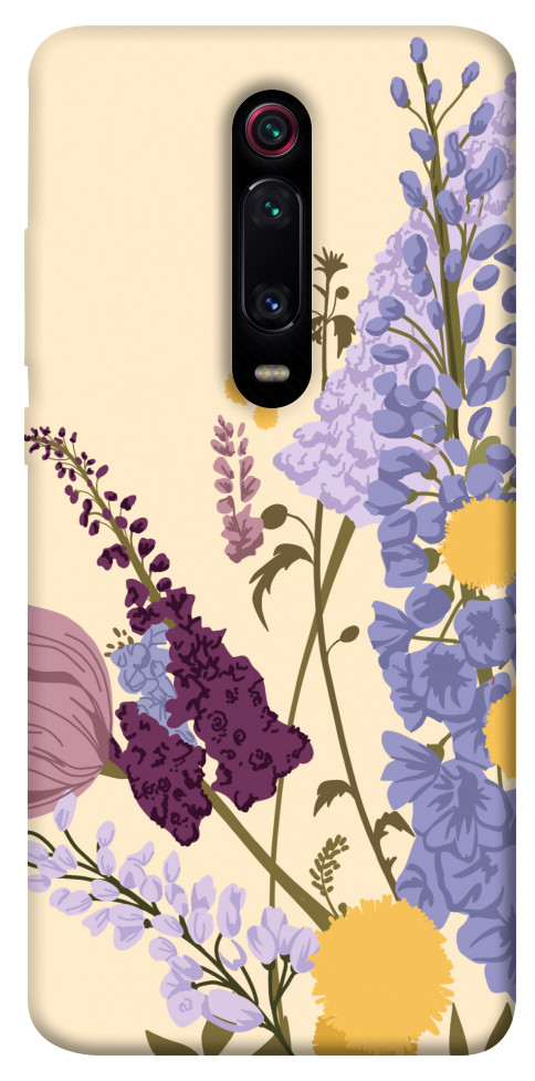 Чехол Flowers art для Xiaomi Mi 9T
