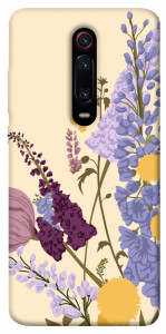 Чехол Flowers art для Xiaomi Redmi K20