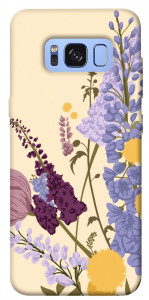 Чехол Flowers art для Galaxy S8 (G950)