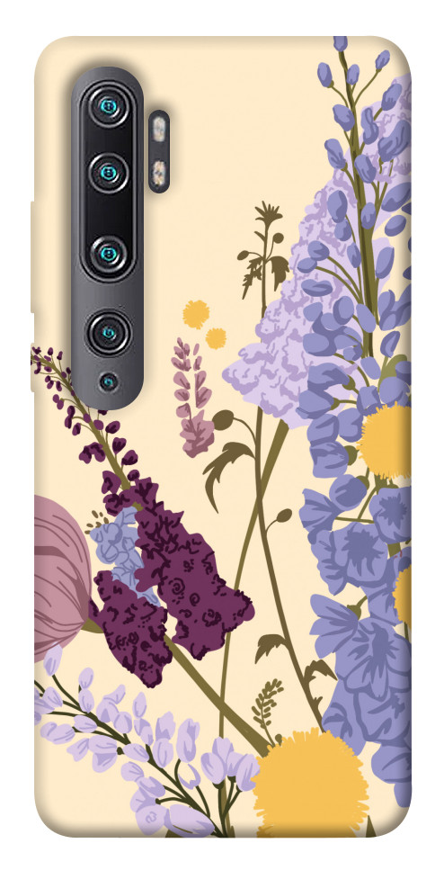 Чехол Flowers art для Xiaomi Mi Note 10